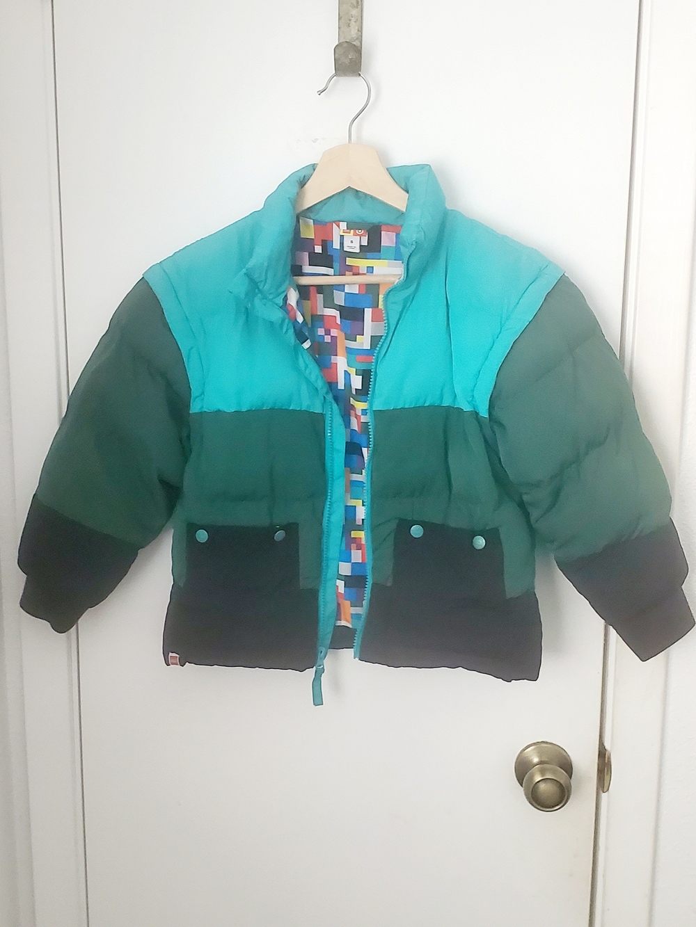 LEGO x Target Colorblock Convertible Puffer Jacket